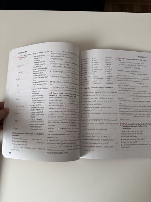 Caiet engleză / manual engleză