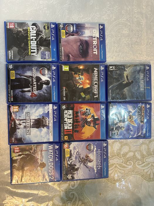 Продаются диски для Playstation 4 5