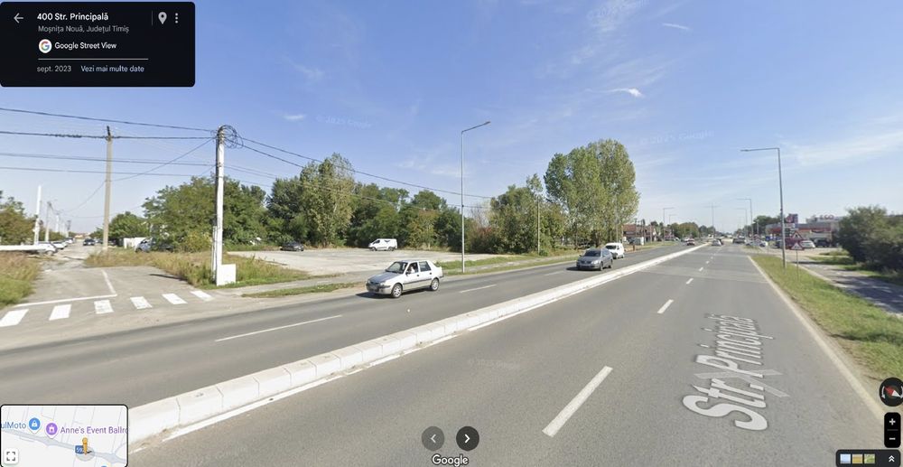 Închiriez teren/platformă betonată MOȘNIȚA NOUĂ