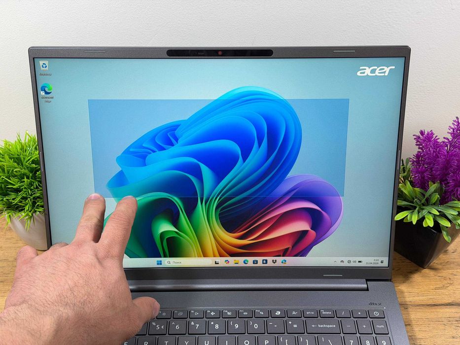 [ARZON] Noutbuk Acer Aspire 16 Snapdragon X / DDR5 16Gb / SSD 512Gb