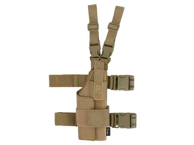 Toc Pistol Modular Cu Prindere Pe Picior Coyote 8FIELDS PREMIUM Nou