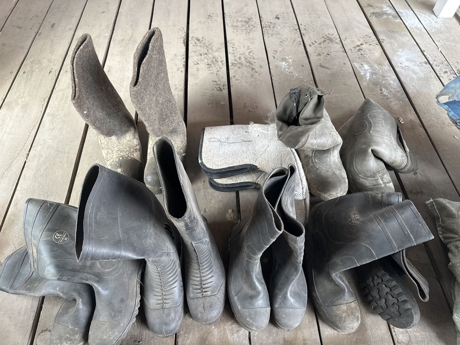 Резиновые сапоги