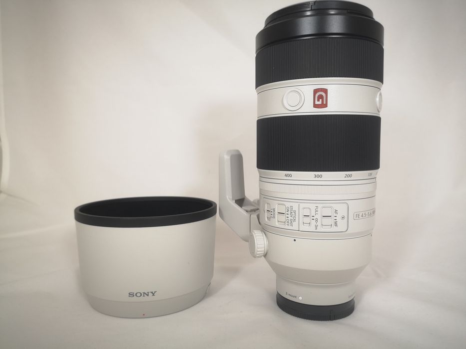 Sony FE 100-400mm f/4.5-5.6 GM OSS в отлично състояние
