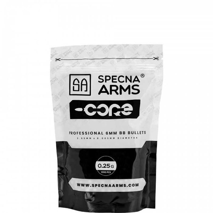 Bile airsoft teflon 0,25 gr Specna Arms 1000 buc