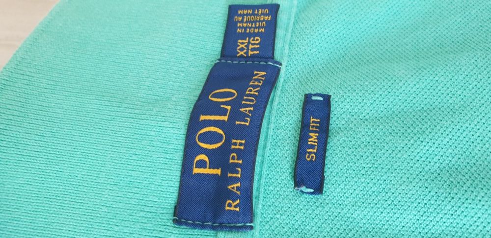 POLO Ralph Lauren Pique Cotton Slim Fit / 2XL ОРИГИНАЛ! Мъжка Тениска!