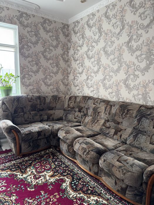 Угловой диван с креслом