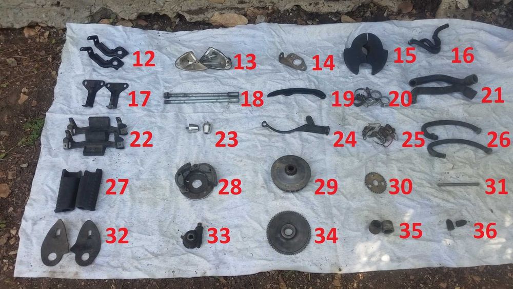 Части за скутер ! Априлия Леонардо