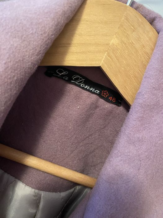 Paltoane La Donna, Moze, negru, mov, marimea 46