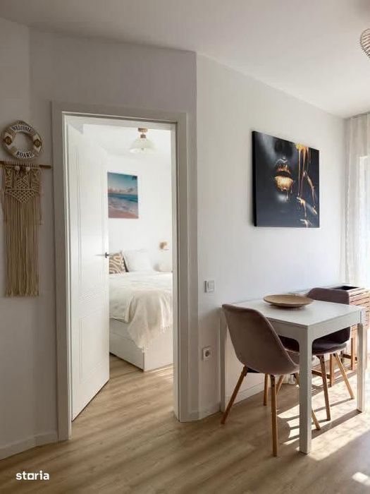 Apartament 2 camere, mobilat, utilat modern, etaj 2, parcare, zona Por