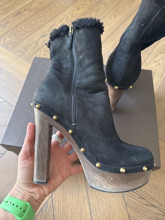 Ботинки на высоком каблуке Gucci