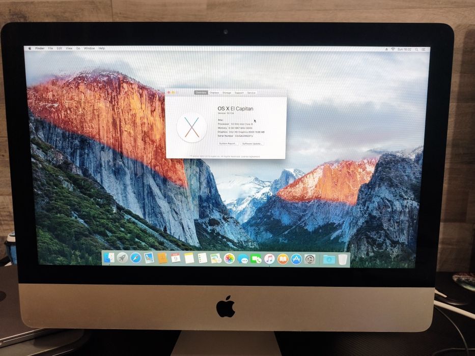 Apple iMac Late 2015 / i5 / 8GB RAM/ 1TB / Отличен