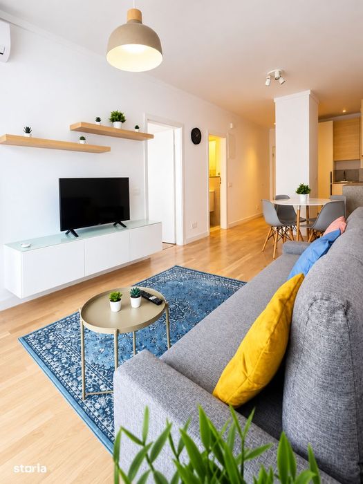 Studio dublu Marmura Residence | 50 m²| Metrou Jiului |Parcare inclusă