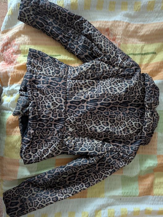 Geaca leopard print M