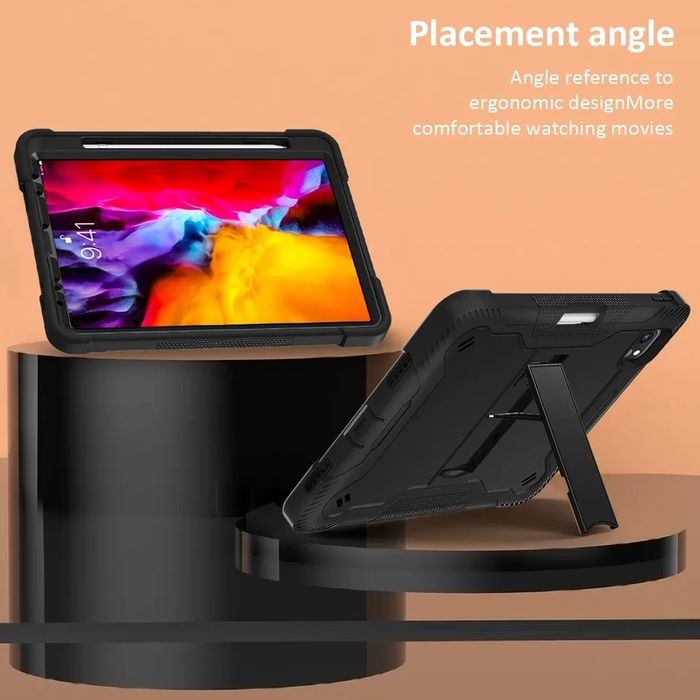 Apple iPad Pro / Air 11" 13" / 2024/2025 / Трислоен удароустойчив кейс