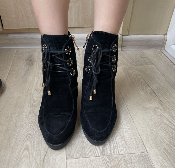 Зимние полусапоги