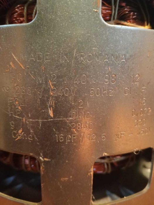 Электродвигатель от стиральной машины