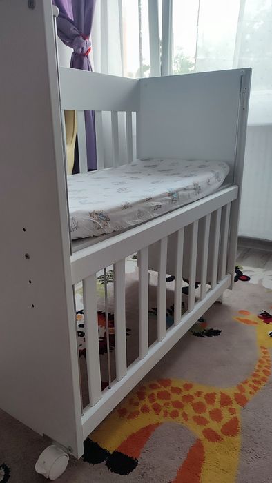 Дървено легло "cosleeping bed"