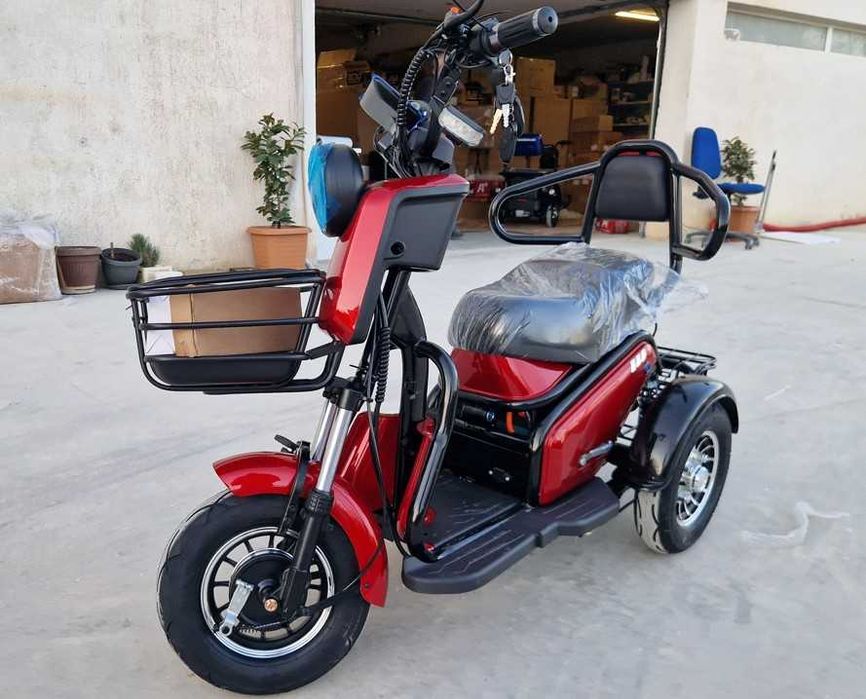 3 Години Гаранция и ТОП Цена: Електрическа Триколка Пудинг 2000W