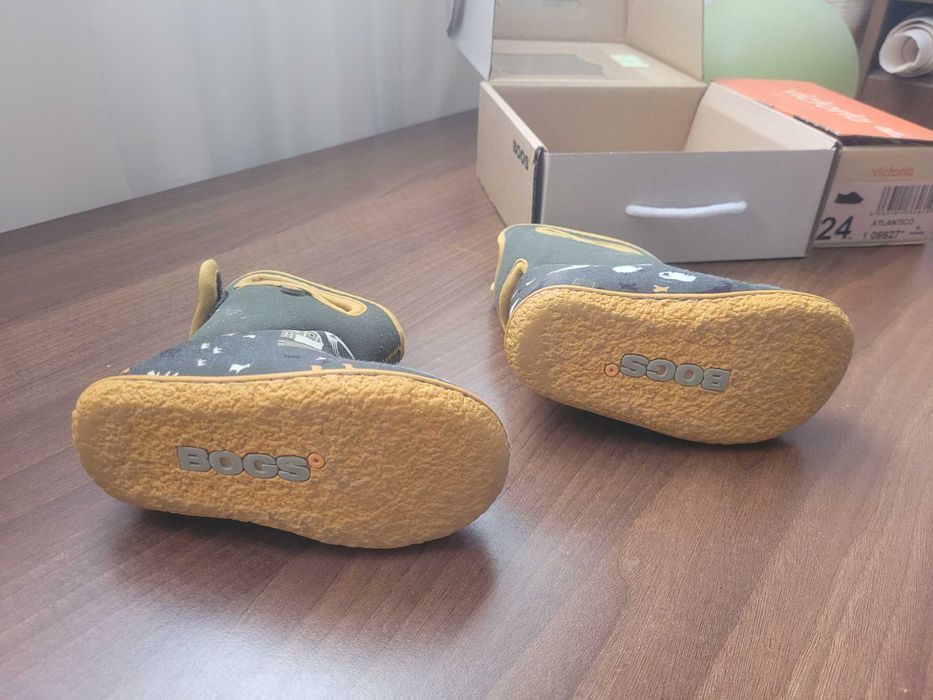 Cizme pentru Primii Pasi, Baby Bogs, Spaceman Farm Loden 22 - 14,5