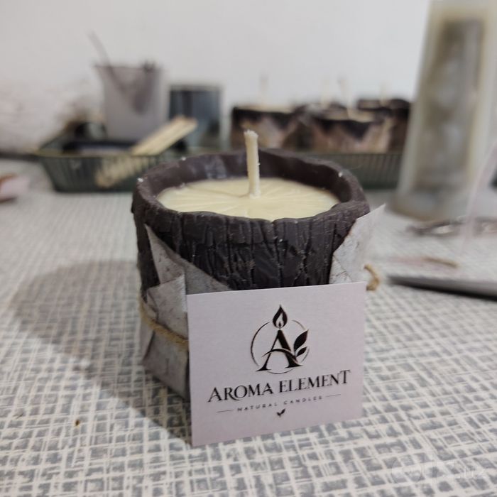 Декоративная свеча. Вес 90 гр