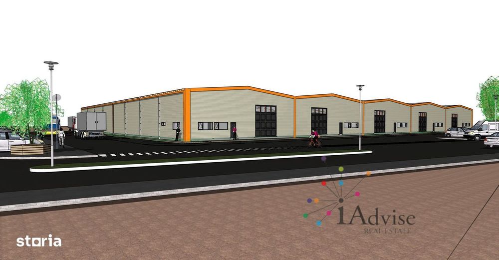 Spatiu Industrial Nou 1080 Mp/Parc Industrial Prejmer