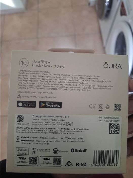 Смарт кольцо QURA RING 4