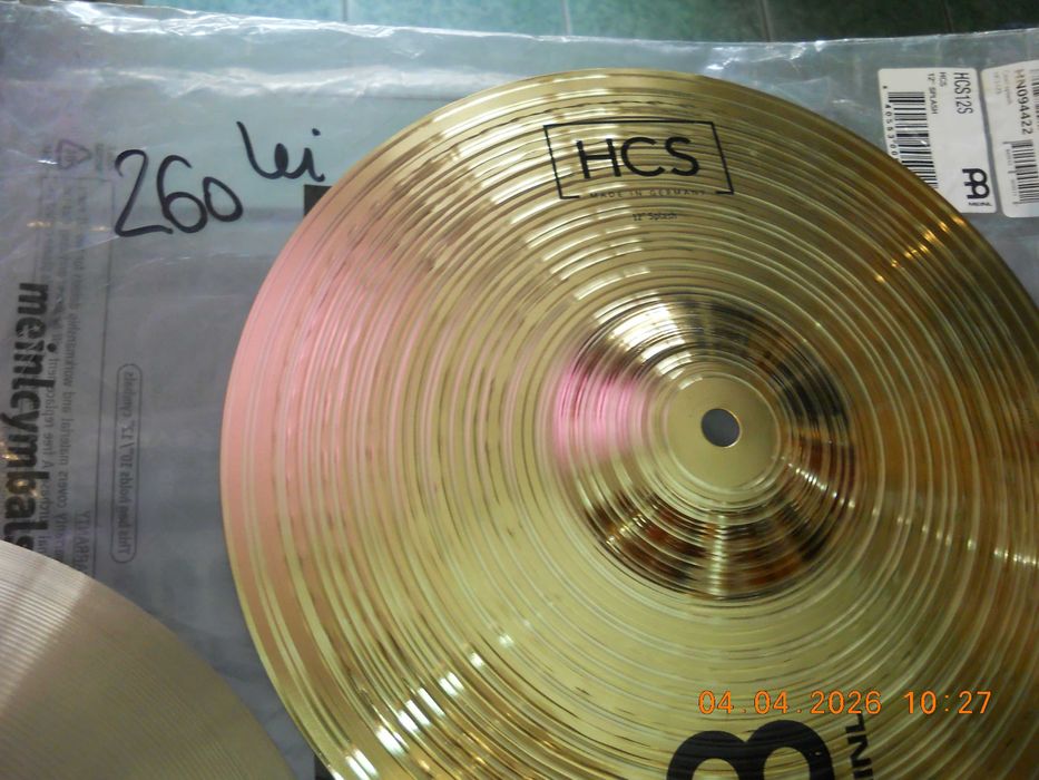 Cinele splash 12"Millenium/Zultan/Meinl