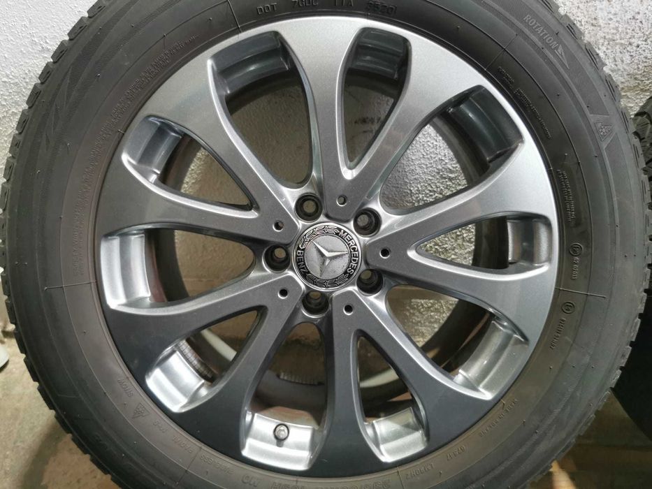 Jante Originale Mercedes GLC / GLK R 18 cu anvelope de iarna