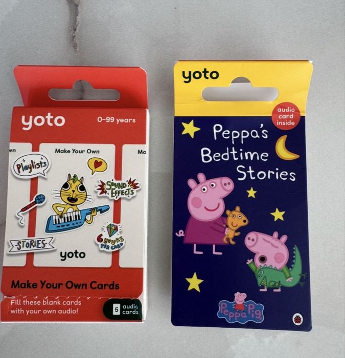 Peppa pig carduri Yoto