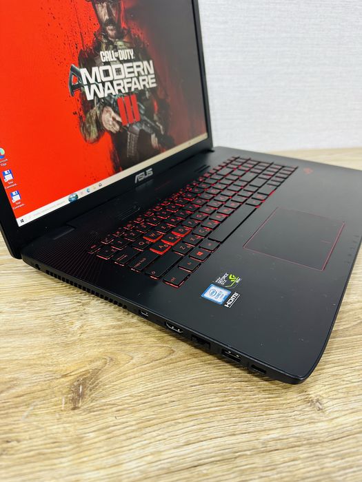 ASUS ROG Core i7-8 Ядерный, Мощный, Топ Игравой ноутбук для Игр и IT