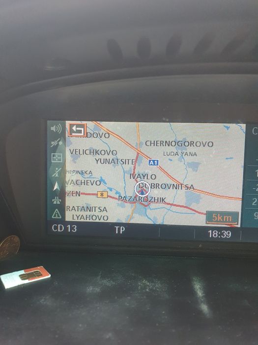 Диск  за навигация БМВ CCC модул.Е60/61,Е90/91/92/93,Е63/4