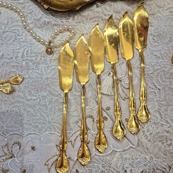 Позлатени прибори Solingen 23/24 карата