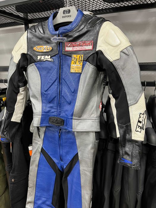 Дамски Кожен мото екипФЛМ  FIREFOX 36-S 2ч,протектори като нов