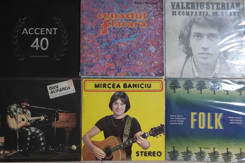 Discuri vinil, LP-uri, rock, folk, Phoenix, Progresiv TM, Timpuri Noi