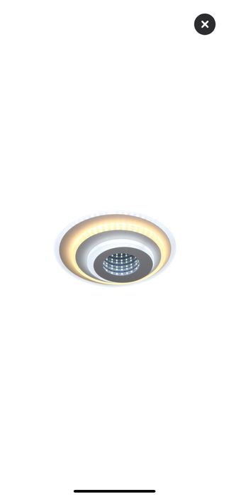 Lustra spot SLS Design LED - Efect 3D in 4 culori 25cm 40w