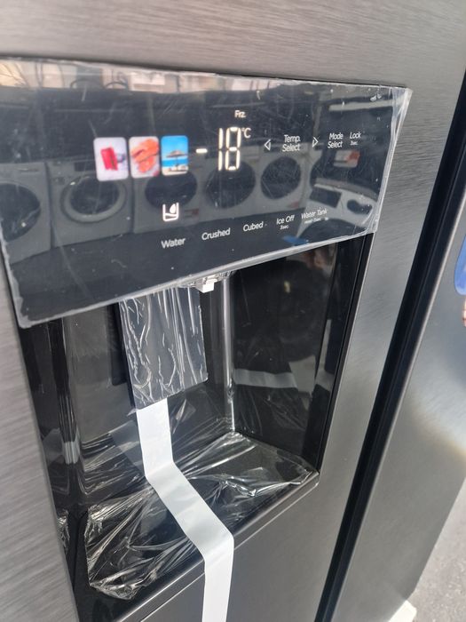 Side By Side Midea Dark Inox Чисто Нов