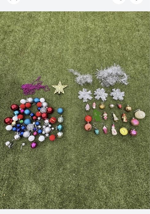 Елочные игрушки СССР, елка