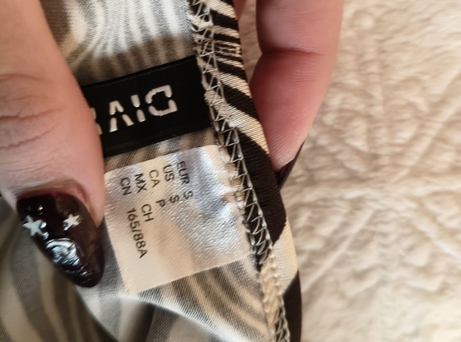 Зебров crop  топ H&M