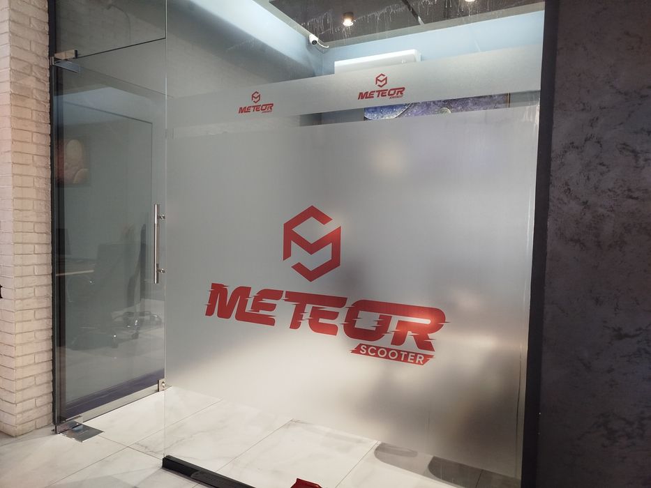 Пленка матовая туманка декоративная работа любая сложность