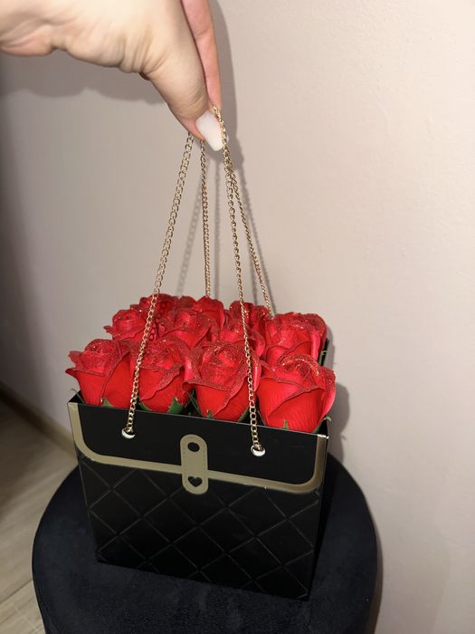 Gentuțe cu trandafiri de săpun