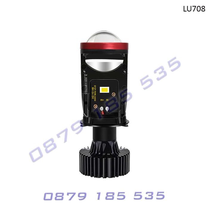 LED крушки H4 Y7D къси дълги светлини фарове кола мощни ледове 6000K