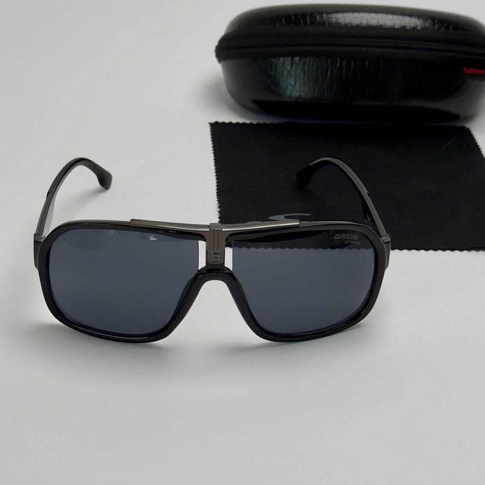 Слънчеви очила CARRERA - Mask Oversized UV400 Черни UV400 CE