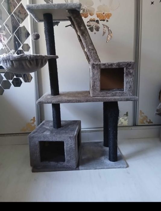 Casuta pisici 3 nivele