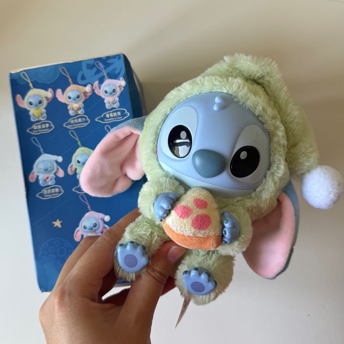 Распродажа Стич лабубу 100% оригинал Eat something before sleep