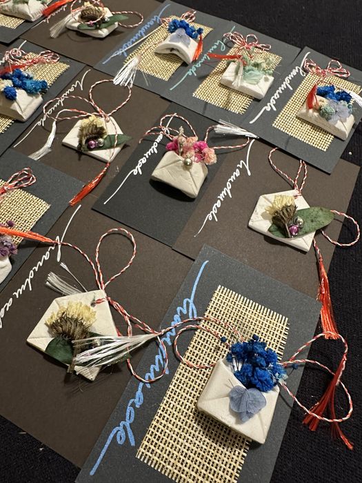 Mărțișoare handmade de diferite modele