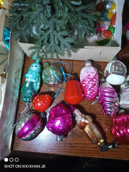 Елочные игрушки дед мороз гирлянды