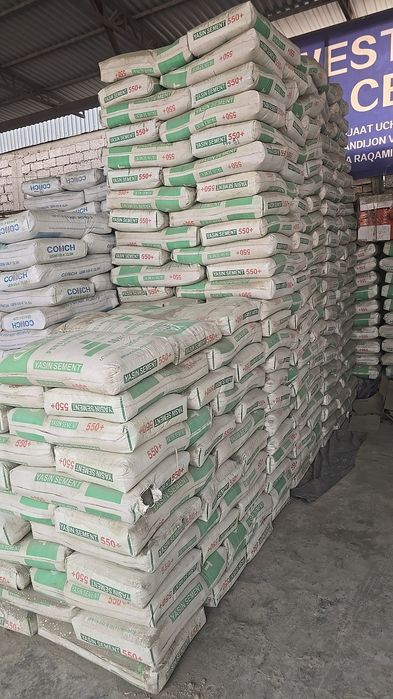 Yasin sement bizda 550+ va 450+ markalar bor, Bepul dastavka