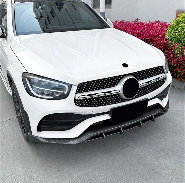 Extensie bara fata Mercedes GLC AMG 2016-2019 negru lucios x253