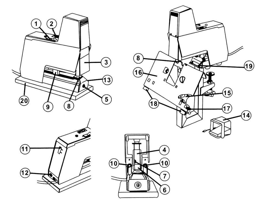 Степлер канцелярский схема