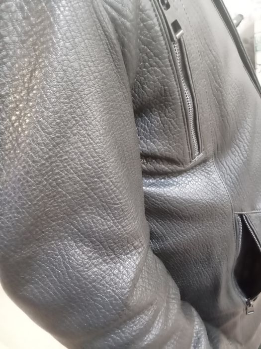 Мужская  кожаная куртка